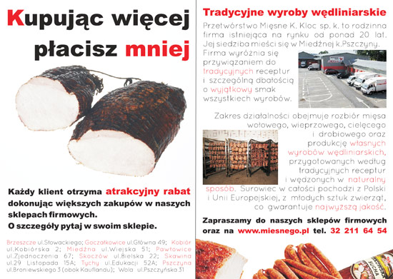 Wędzonki Króa Artura - tradycyjne wyroby